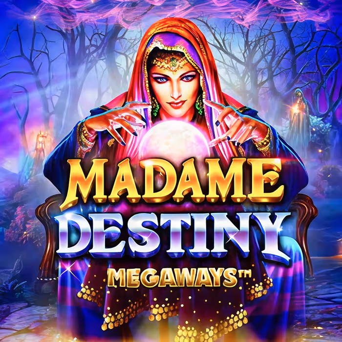 Madame Destiny fortune teller slot with mystical bonus features